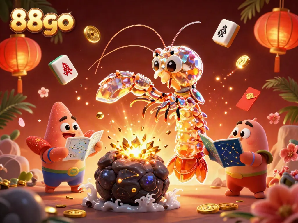 Experience thrilling wins with 88go as the galactic samurai battles for treasures in this captivating casino illustration.
