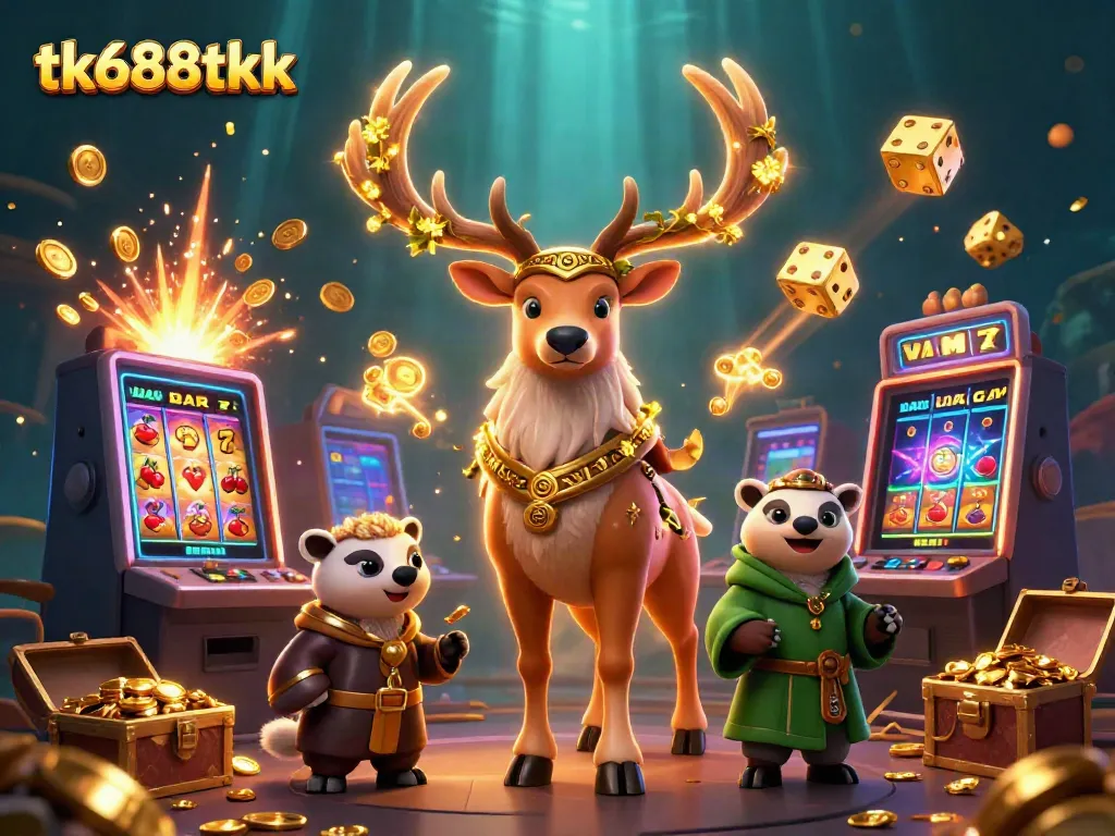 Players experience thrilling jackpots with tk688tkk's dynamic 3D casino world bursting with excitement.
